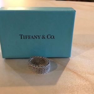 Tiffany and Co. Somerset ring. Sz.6